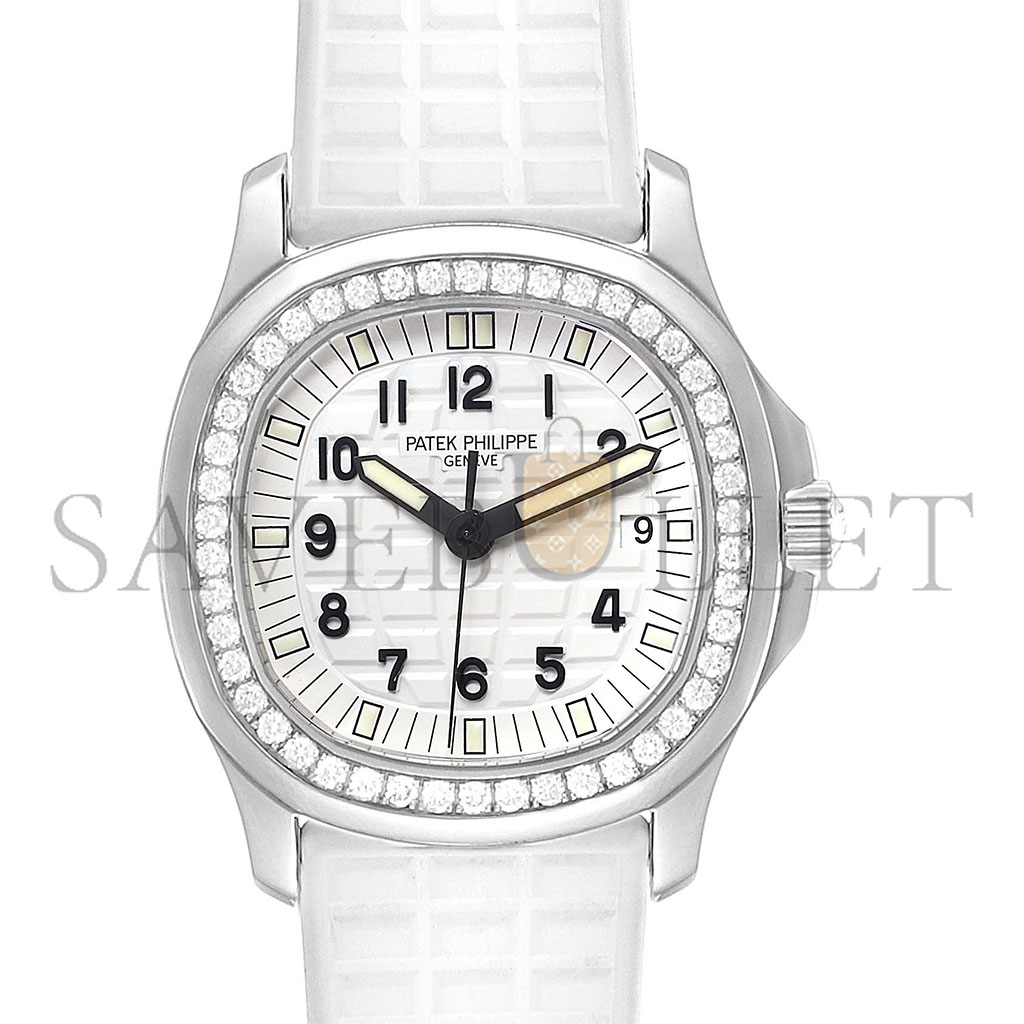 P**ek Ph**ppe aquanaut quartz steel white dial 5067a-011